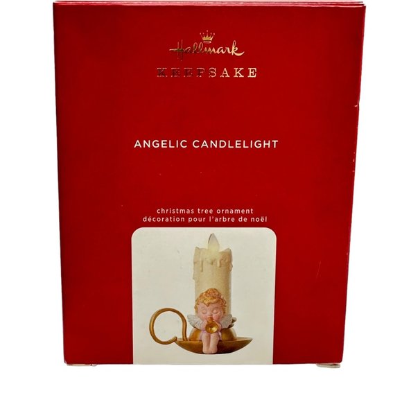Hallmark 2020 Angelic Candlelight Light Motion Christmas Tree Decor Ornament - Picture 5 of 8